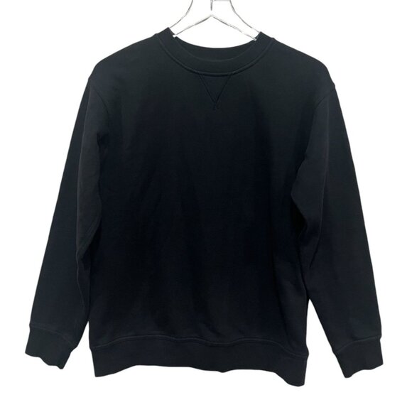 Lululemon Men's City Sweat Crew Black Size M Solid Pullover - Picture 2 of 10